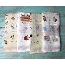 콘텍스 2겹 1미터 가제 수건 (KONTEX 고양이 시리즈), 02. 상자 고양이