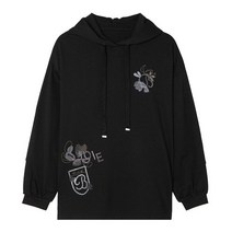 베스티벨리 [베스띠벨리][신상 가격인하] [21F/W] 자수후드티셔츠