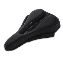 GU유풍OLSEN 자전거 시트 쿠션 방수 이중 충격 흡수 성인용 자전거용 편안한 커버 펠로톤용 인체 공학적 안정적인 패딩 산악 및 고정 자전거에 적합, 11.02 Inches