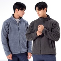 콜핑 남성 겨울 플리스 기본형 집업 자켓 메드플(남) KSJ6783M