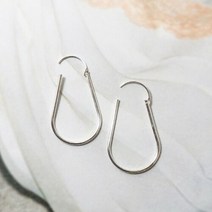 [제이블링] 유니크 타원 링귀걸이