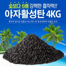 석코리아 야자활성탄 4kg, 1개