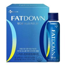 CJ 팻다운 부스터 카르니틴 6입 부모님 명절 회사 직원 어버이날 선물, 22set