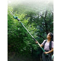 고지가위 가위 전지 전동 원예 가지치기 전정 전지가위 원예가위 충전 리튬 열매따기, 브러시리스 2.3-3.2M 롱 폴 텔레스코픽/