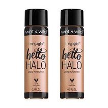 웻앤와일드 메가글로 할로 리퀴드 하이라이터, Guilded Glow, 2개