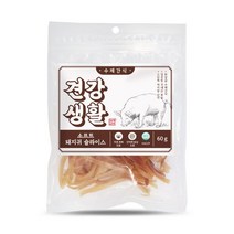 특이한 애견간식 소프트 돼지귀슬라이스 훈련용간식, 1개