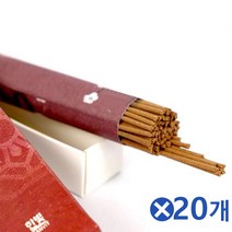 MDO2372 제사향 일천향 23cm 40gx20개 제사초 차례용품 사찰향 ()