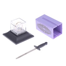 마술도구 호그와트 마법 마술봉 마술카드 소품 초능력 세트 소드 스루 링 내부 관(크리스탈 식칼) 매직 트릭 매직 소품 특수 효과 액세서리 장난감 관통 소드 스루, 하얀