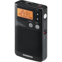 Sangean 산진 DT-200X FM-/AM 디지털 튜닝 포켓 라디오 블랙, Radio