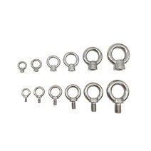 스텐 아이볼트 아이너트 mm 인치 규격, 스텐아이너트, 1인치, 1개