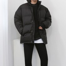 디스페로 데일리 오버핏 숏패딩