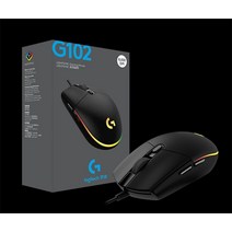 예쁜마우스 게임 학생 여성Logitech-G903/G502/G102 게임용 마우스 히어로 엔진 LOL PUBG Fortnite 오버워, 03 G102, 한개옵션1