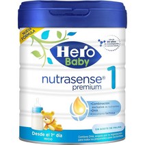 스페인 히어로베이비 Hero Baby 6개월이하 스타터 뉴트라센스 프리미엄 1단계 아기분유 800g, 1팩