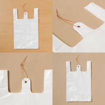 마트498 200p 흰색 비닐봉투 (1호) 이쁜비닐봉투 비닐가방 쇼핑몰비닐 비닐봉투도매 악세사리봉투 음식점봉투 옷가