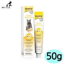 짐펫 치즈 페이스트 50g (종합영양제)고양이 영양제 헤어볼 캣영양제 애완용품, 1개