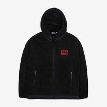 휠라 남여공용 헤리티지 보아 후드 플리스 FS2FTB4005X_BLK