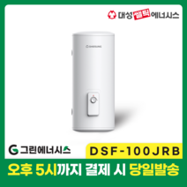 대성 전기온수기 설치 대성쎌틱 DSF 저장식 축열식 전기온수기 서울 경기 부산 전국배송, DSF-100JRB 저장식 전기온수기 (하향식)