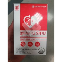 신풍제약 rTG 알티지 오메가3(850mg*30캡슐) 혈행 개선 EPA DHA 함유 유지 비타민E 건강기능식품 부모님 청소년 가족 건강 선물, 1개