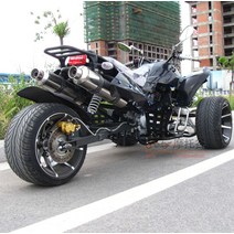 4륜 구동 오토바이 버킷포함 300cc 역삼륜 시골 농업, 고급형 200cc12인치 로드 타이어