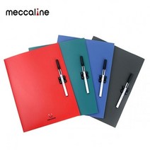 365W0216A3 메카라인 세미나화일.A4.적색.1개 투명파일 클리어파일 클리어화일제작 PP파일 비닐파일 지퍼파일 메모홀더 클립보드 사무용품, 본상품선택