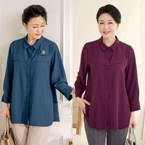 [엄마옷 로즈맘] 브람스카라블라우스