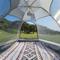 돔텐트 육각 팝업텐트 자동텐트 대형 메쉬 방수