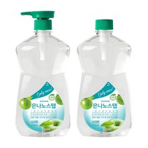 은나노스텝 시즌3 친환경 주방세제 사과향 1100mL 1+1