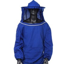 모기장옷 양봉옷 방충복 일체형 말벌보호복 상하의 세트 벌초 정장 베일 드레스 장비 슈트, 연한 초록색, l