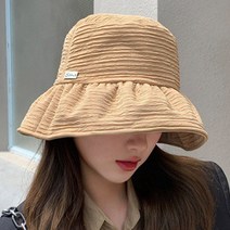 데이즈원 여성 벙거지모자 여자 버킷햇 캠핑 여행 챙모자