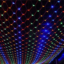 스마트 커튼 IoT 전동커튼 6x4m led 그물 조명 화환 요정 문자열 조명 크리스마스 트리 장식 야외 태양 euus 플러그 전원 정원 장식