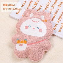 주방온수기 냉온수기 만화 봉제 곰 뜨거운 물병 물 충전 테디 벨벳 작은 휴대용 학생 손을 따뜻하게 하는, 05 eee
