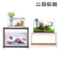 스피드랙 수족관 선반 어항 다이 축양장 무볼트 앵글, 400 x 400, 420(h) - 2단, 블랙