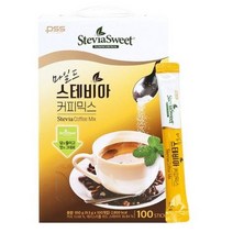 스테비아스위트 펄세스 프리미엄 스테비아 커피믹스, 4개