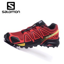 Salomon 살로몬 트레킹화 런닝화 등산화 전술화 운동화 작업화 스니커즈 초경량 발편한 여름 통풍 트레일 런닝화 미끄럼 방지 신발 통기성 생활방수 남성용 적색