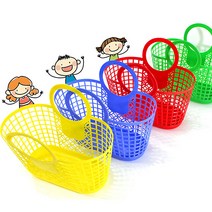 어린이 시장바구니 시장놀이 노랑, 10개