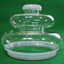 웰진홍삼제조기 냉각유리 수분증발억제 냉각기, 유리+실리콘패킹포함