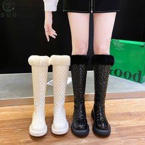 셀럽당 방한화 여성 한파 추위 패션 패딩부츠 겨울 롱부츠