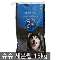 슈슈 세븐웰 대형견 15kg(전연령사료) 애견사료, 1