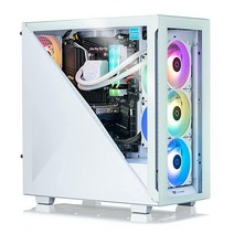 Thermaltake LCGS Avalanche 360T AIO 액체 냉각 게이밍 PC (AMD Ryzen™ 5 5600X 6코어 DDR4 3600Mhz 16GB RGB 메모리