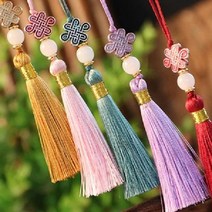 선물포장 전통장신구 악세사리 한복소품 보자기 노리개 수술