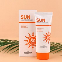 미백 주름개선 선크림 70ml 끈적임 없는 순한 선블록, 단일제품