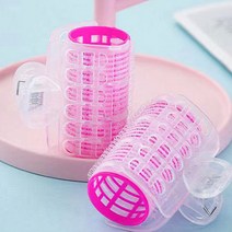 달자샵 헤어볼륨 집게고정 구르프 3P세트 앞머리 뽕 벨크로 셋팅롤, 대, 1세트(3Pcs)