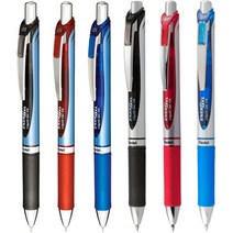 펜텔 에너겔 노크식 볼펜 0.5mm BLN75 / 0.7mm BL77, 0.5mm 블랙 BLN75-A