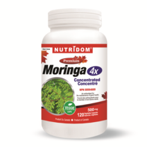 캐나다 뉴트리돔 모링가 잎 4배 농축 120캡슐 분말 MORINGA OLEIFERA 모닝가 모린가 | 캐나다 직구 영양제 - 카포리아