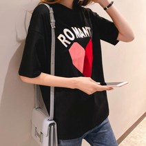 3D 입체 패턴 넉넉한 티셔츠