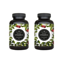 필내추럴 비타민C 아세로라 추출물 180캡슐 2팩 (독일) Feel Natural Vitamin C Acerola extract