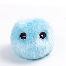 고양이 공 박스 장난감 스크래처 카페트 스크래처 캣타워 공놀이 스마트 고양이 장난감 볼, 엘프 불