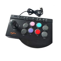 PXN 0082 아케이드 스틱 터보 매크로 기능/PS5/Xbox 시리즈 X|S/스위치