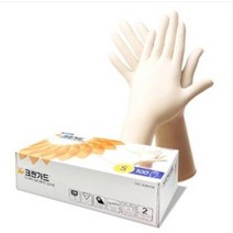 크린가드 라텍스장갑 G10 100매입, 44500_라텍스장갑 G10 (S)