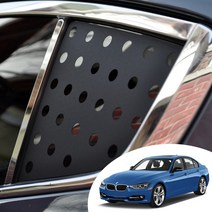 어른킹 BMW 3시리즈 F30 C필러 윈도우 스포츠 플레이트 데칼 스티커 자동차 타공 랩핑 시트지, BMW 3시리즈 F30-무광레드(C필러/노멀타입)